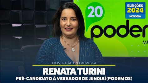 renata turini|Renata Turini (PODEMOS) no Novo Dia Eleições 2024